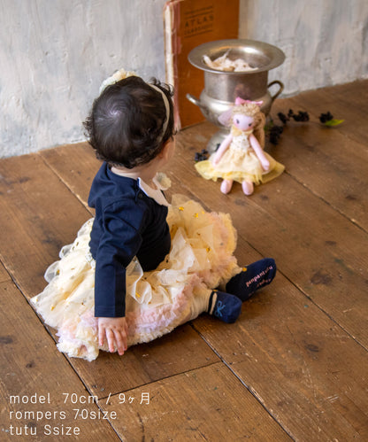 Japanese children's clothing panpantutu Twinkle Twinkle Star Topaz Tutu Skirt 70-140cm Girls Newborn Baby Summer SKIRTS 