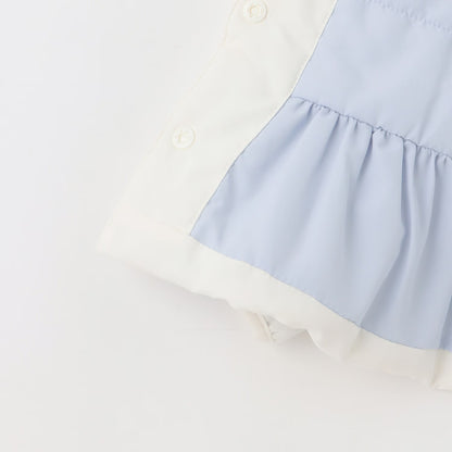 日本童裝 pe#main x Disney Frozen 三件套裝 90-130cm 女童款 冬季 DRESSES OUTERWEAR