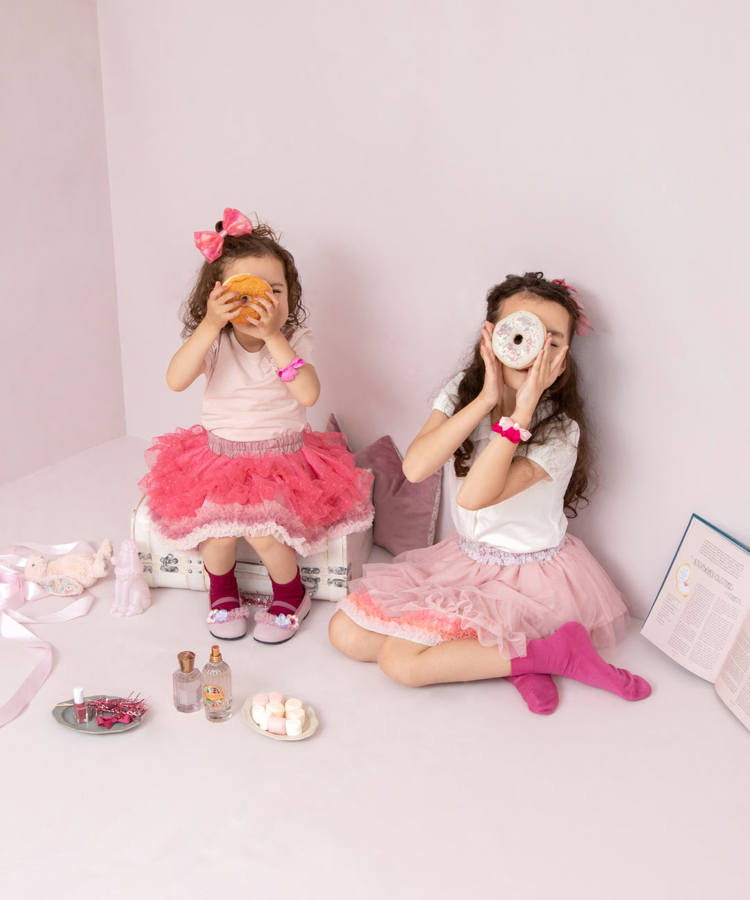 Japanese children's clothing panpantutu UV protection bow top 80-150cm girls summer TOPS 