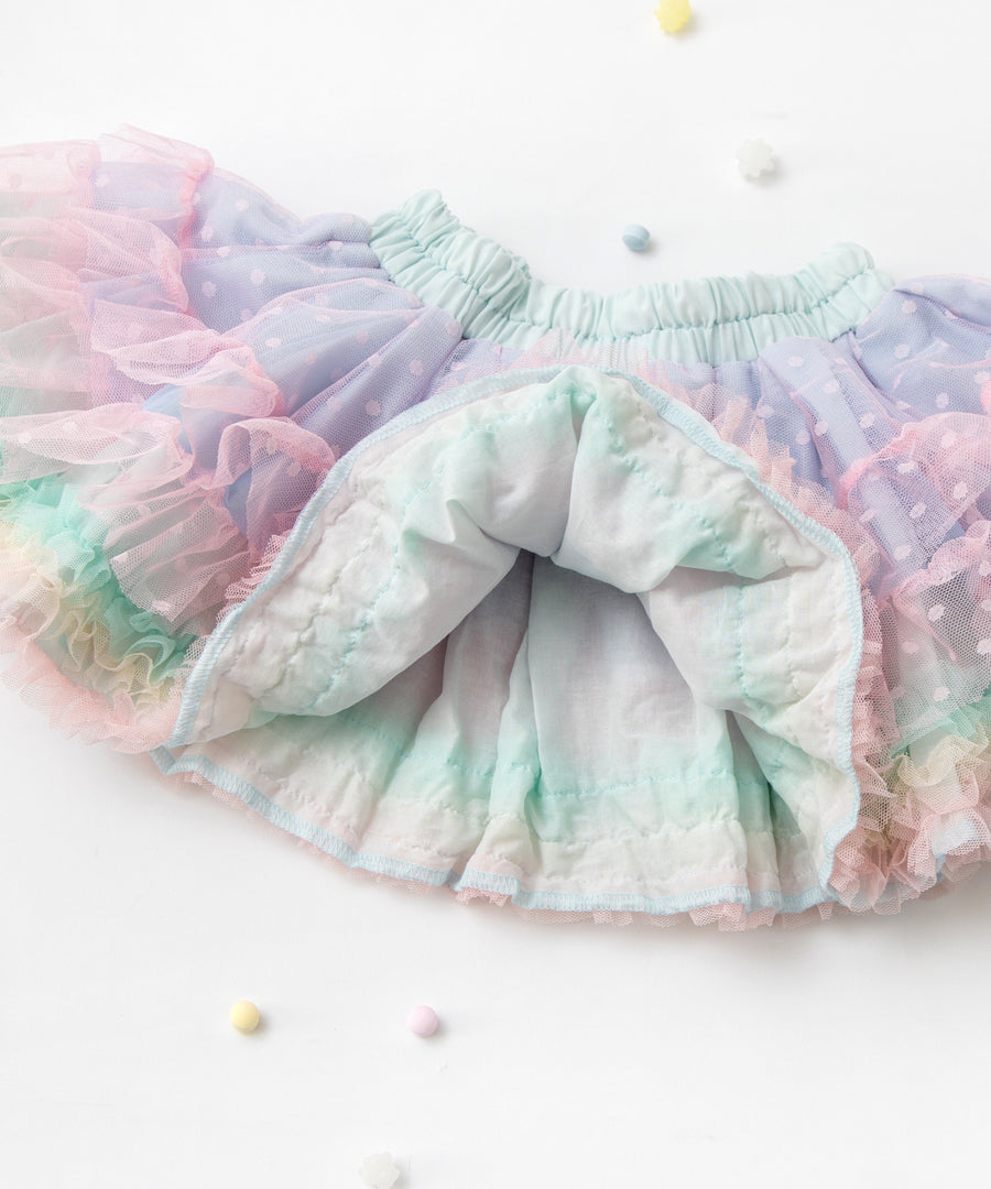 Japanese children's clothing panpantutu candy tutu skirt 70-140cm girls' newborn baby summer SKIRTS 