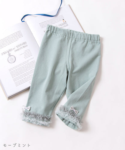 Japanese children's clothing panpantutu leggings 80-130cm girls summer PANTS 