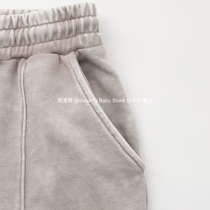 Lovetoxic Retro Slit Sweatpants (140-160cm) for Girls (Summer) 