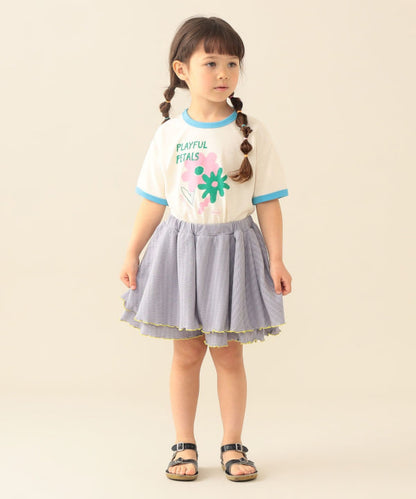 日本童裝 BEAMS mini 喇叭裙褲 90-140cm 女童款 夏季 PANTS