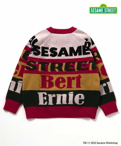 日本童裝 BREEZE x Sesame Street 冷衫 80-140cm 男童款/女童款 冬季 TOPS