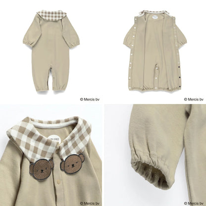 日本童裝 Branshes x miffy 2Way 連衣 50-70cm 男童款/女童款 初生嬰兒 秋季 Jumpsuit