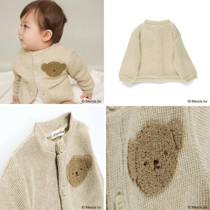 日本童裝 Branshes x miffy 針織外套 70-80cm 男童款/女童款 初生嬰兒 秋季 OUTERWEAR