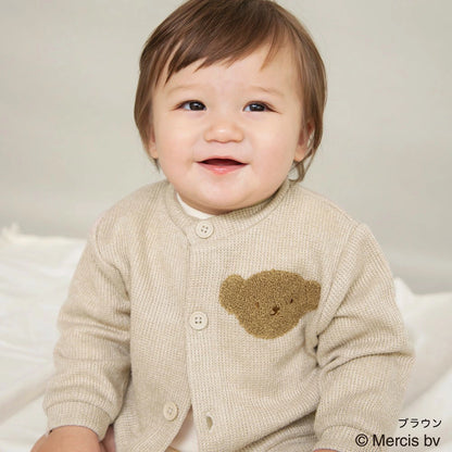 日本童裝 Branshes x miffy 針織外套 70-80cm 男童款/女童款 初生嬰兒 秋季 OUTERWEAR