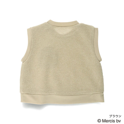 日本童裝 Branshes x miffy 針織背心 80cm 男童款/女童款 初生嬰兒 秋季 TOPS