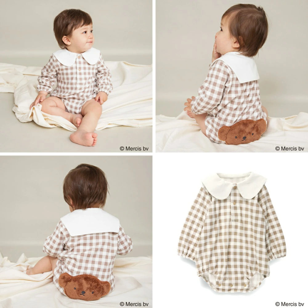 日本童裝 Branshes x miffy 連衣 70-80cm 男童款/女童款 初生嬰兒 秋季 Jumpsuit