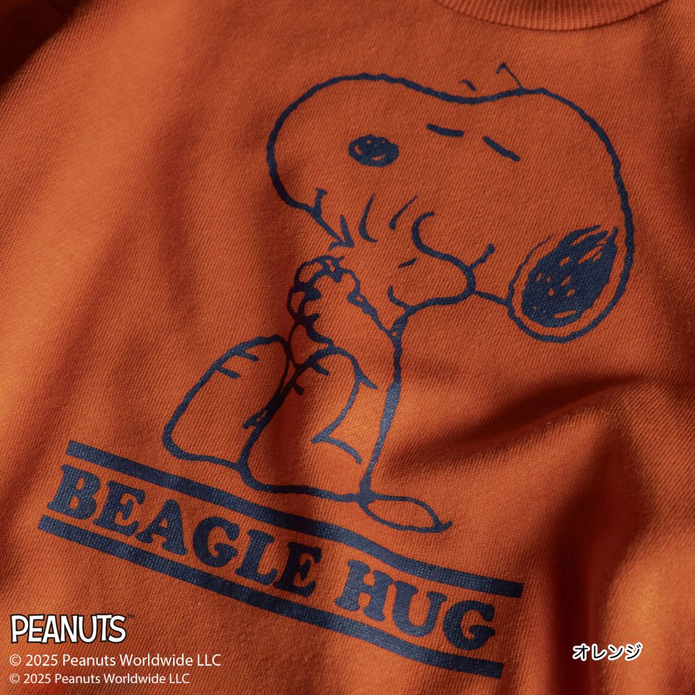 日本童裝 Branshes x PEANUTS 75周年 印花連衣 80cm 男童款/女童款 初生嬰兒 秋季 Jumpsuit
