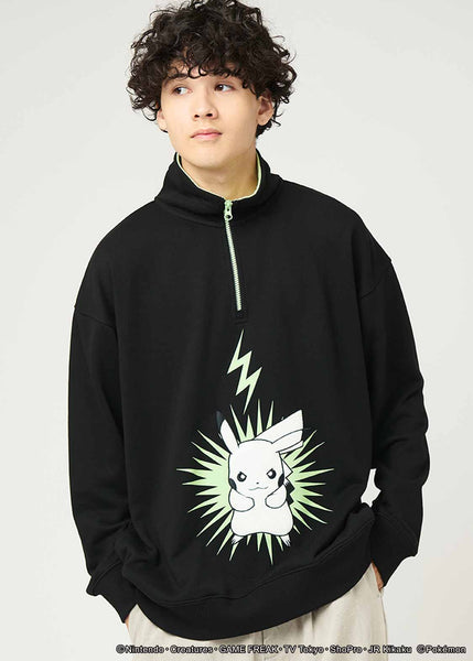 日本直送 Pokemon 夜光衛衣  S-XL 大人款 秋季 TOPS