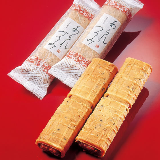 日本直送 京都 小倉山莊 黑芝麻醬油京風蛋煎餅 8個入 中秋節/萬聖節 限定手信