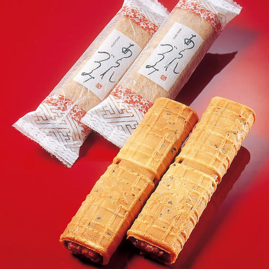 日本直送 京都 小倉山莊 黑芝麻醬油京風蛋煎餅 8個入 中秋節/萬聖節 限定手信