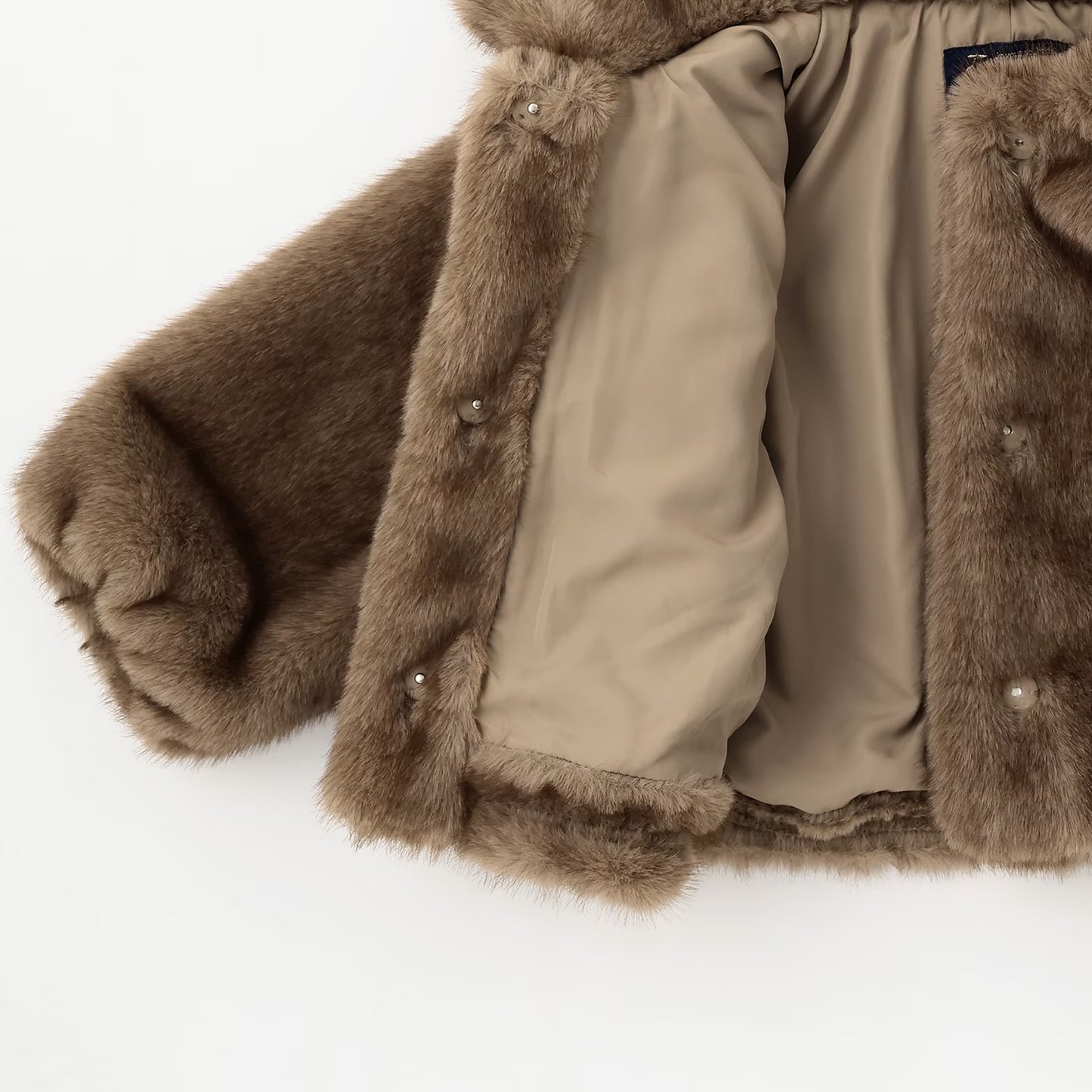 日本童裝 pe#main 人造毛皮外套 80-130cm 女童款 冬季 (適合香港平均溫度、寒冷天氣）OUTERWEAR