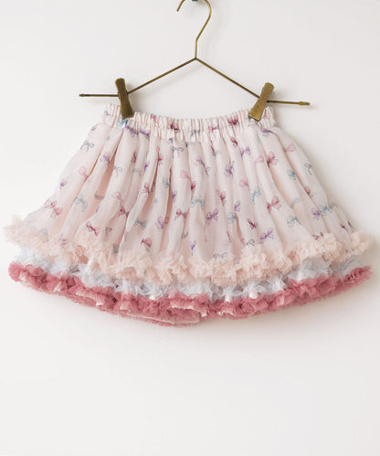 Japanese children's clothing panpantutu Etoile Pink tutu skirt 70-135cm girls' newborn baby summer SKIRTS 