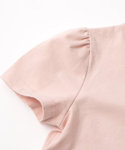 Japanese children's clothing panpantutu UV protection bow top 80-150cm girls summer TOPS 