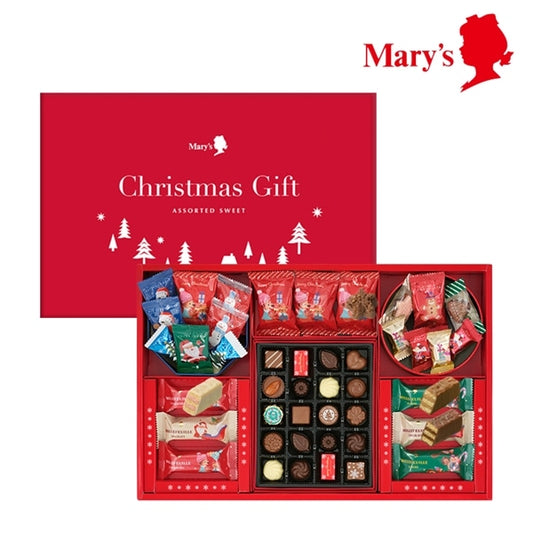 日本直送 Mary's Chocolate 聖誕雜錦朱古力禮盒  聖誕快樂特輯 新年行運發財特輯 Christmas Happy New Year 馬年 限定手信