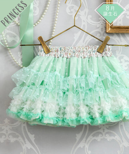 Japanese children's clothing panpantutu Peridot flower tutu skirt 70-140cm girls' newborn baby summer SKIRTS 