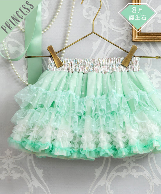 Japanese children's clothing panpantutu Peridot flower tutu skirt 70-140cm girls' newborn baby summer SKIRTS 