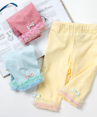 日本童裝 panpantutu 打底褲 80-130cm 女童款 夏季 PANTS