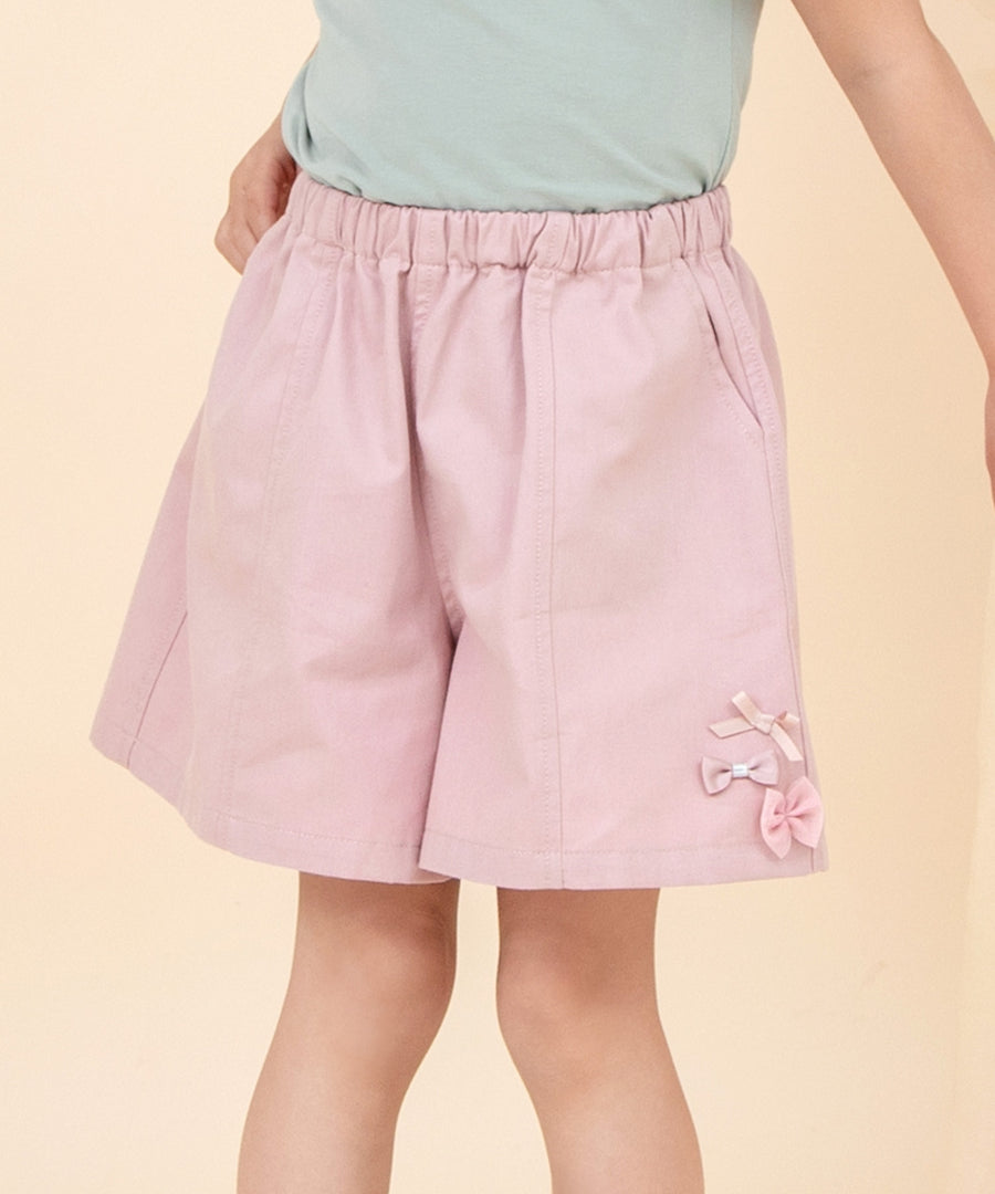 日本童裝 panpantutu 蝴蝶結裙褲 95-140cm 女童款 夏季 PANTS