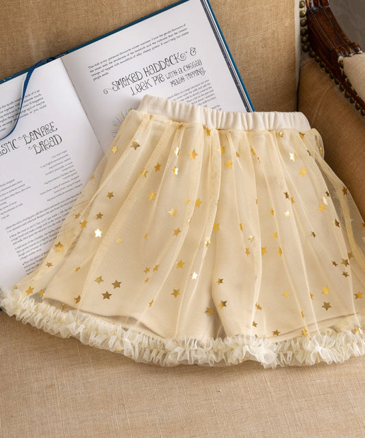 Japanese children's clothing panpantutu shiny yellow fairy chiffon skirt pants 95-140cm girls summer PANTS 