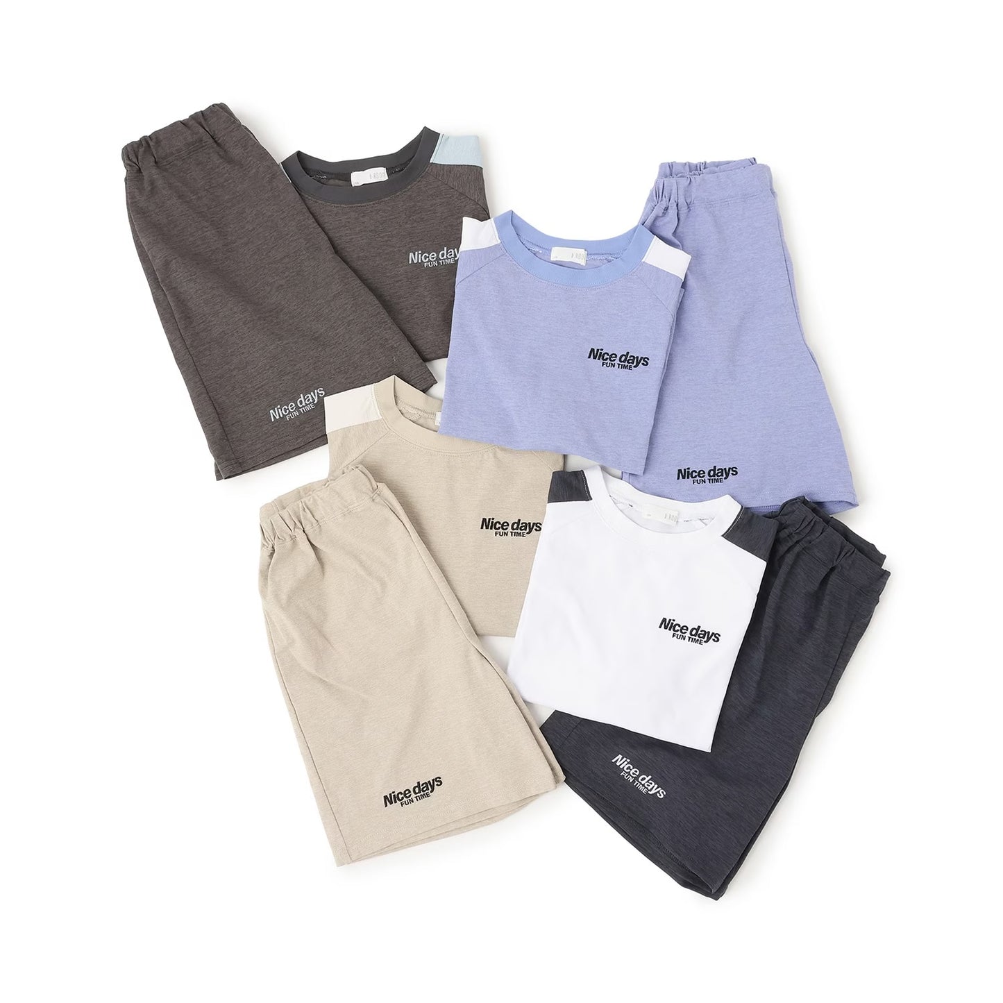 日本童裝 b・R# 水陸兩用 速乾系列 兩件套裝 90-150cm 男童款 TOPS PANTS 夏季 夏日玩水泳衣特輯
