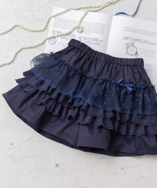 Japanese children's clothing panpantutu bow heart skirt 80-140cm girls summer dresses 