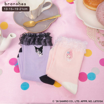 日本直送 Branshes x Sanrio 襪一對 13-21cm 襪系列