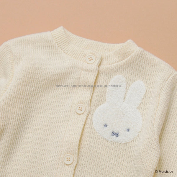 日本童裝 Branshes x miffy 針織外套 70-80cm 女童款 初生嬰兒 夏季 OUTERWEAR