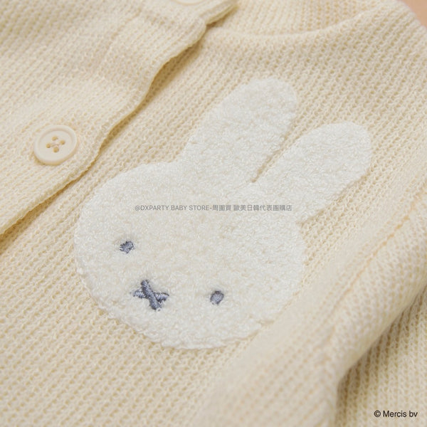 日本童裝 Branshes x miffy 針織外套 70-80cm 女童款 初生嬰兒 夏季 OUTERWEAR