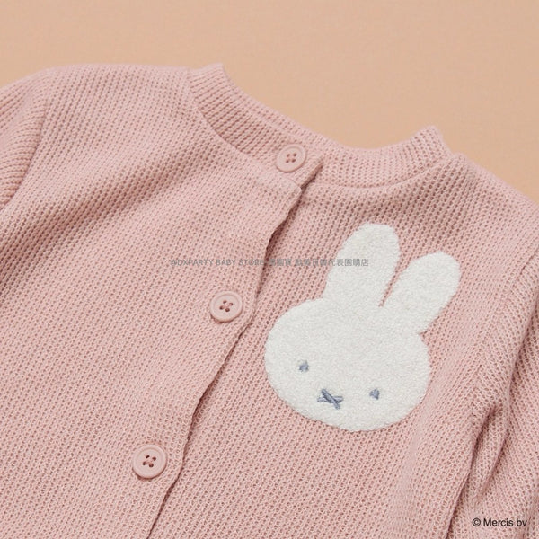 日本童裝 Branshes x miffy 針織外套 70-80cm 女童款 初生嬰兒 夏季 OUTERWEAR