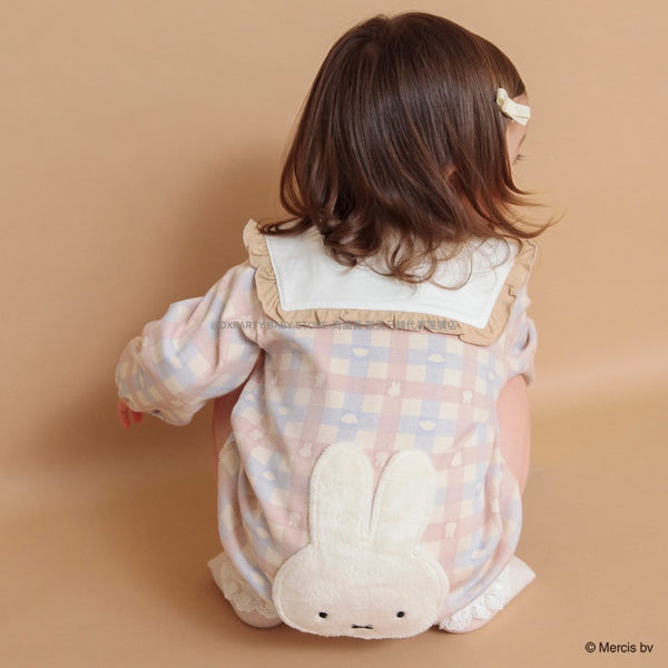 日本童裝 Branshes x miffy 可愛屁屁連衣 70-80cm 女童款 初生嬰兒 夏季 Jumpsite