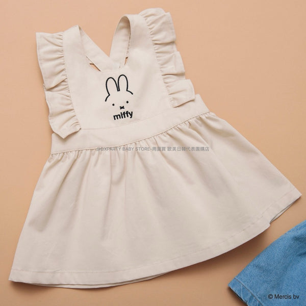 日本童裝 Branshes x miffy 連身裙 80cm 女童款 初生嬰兒 夏季 DRESSES