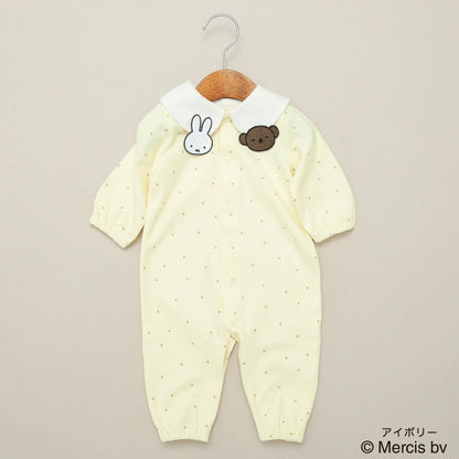 日本童裝 Branshes x miffy 2Way 連衣 50-70cm 男童款/女童款 初生嬰兒 秋季 Jumpsuit