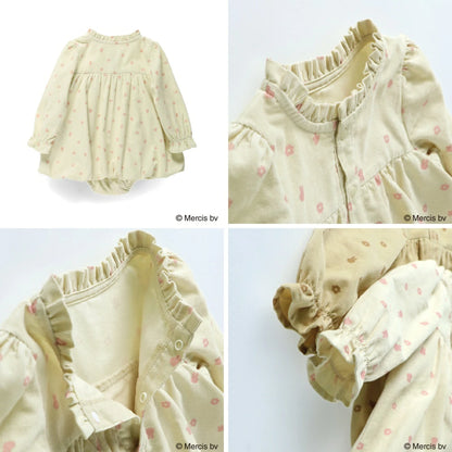 日本童裝 Branshes x miffy 包屁連身裙 80cm 女童款 初生嬰兒 秋季 DRESSES