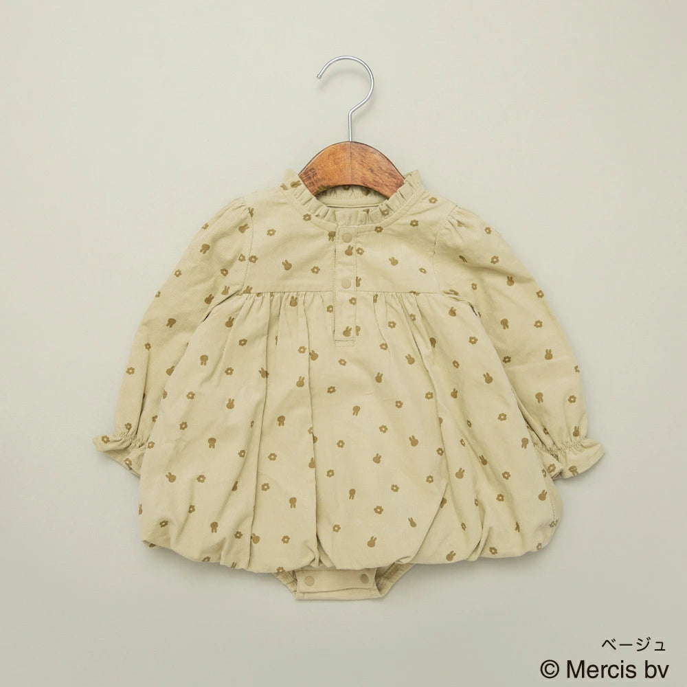 日本童裝 Branshes x miffy 包屁連身裙 80cm 女童款 初生嬰兒 秋季 DRESSES