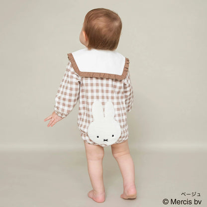 日本童裝 Branshes x miffy 連衣 70-80cm 女童款 初生嬰兒 秋季 Jumpsuit