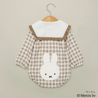 日本童裝 Branshes x miffy 連衣 70-80cm 女童款 初生嬰兒 秋季 Jumpsuit