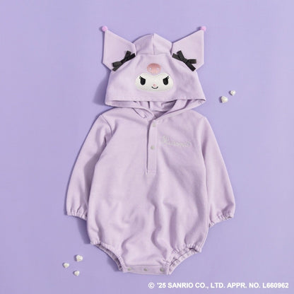 日本童裝 Branshes x Sanrio 連衣 80-150cm 女童款 初生嬰兒 秋季 Jumpsuit