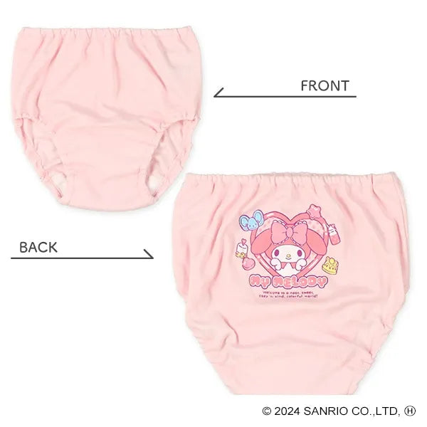 現貨-日本 西松屋 Sanrio 3層戒片褲 100cm