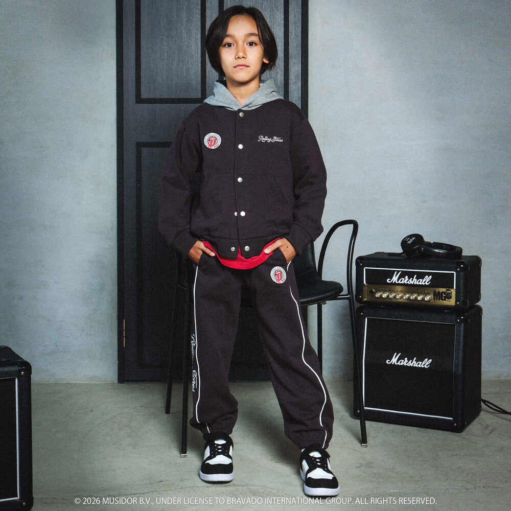 日本童裝 NEXCHIC x The Rolling Stones 運動長褲 110-150cm 男童款/女童款 秋季 PANTS 其他品牌童裝
