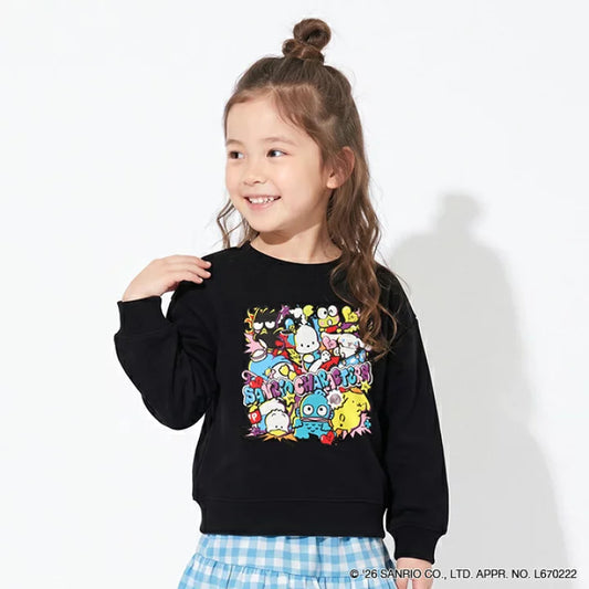 日本童裝 BDL x Sanrio 印花衛衣 80-130cm 男童款/女童款 秋季 TOPS