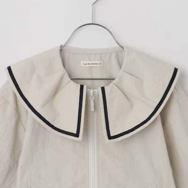 日本童裝 Ly# mine 荷葉領外套 100-150cm 女童款 秋季 OUTERWEAR