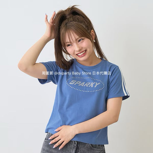 Lovetoxic Japan Children's Clothing Water-Absorbent Quick-Drying Printed Top 130-170cm Girls Summer TOPS 
