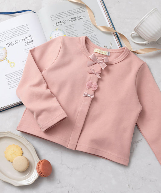 Japanese children's clothing panpantutu bow coat 80-140cm girls summer OUTERWEAR 