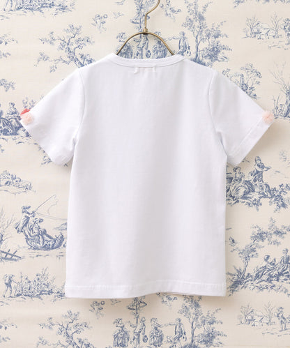 Japanese children's clothing panpantutu strawberry necklace top 80-150cm girls summer TOPS 