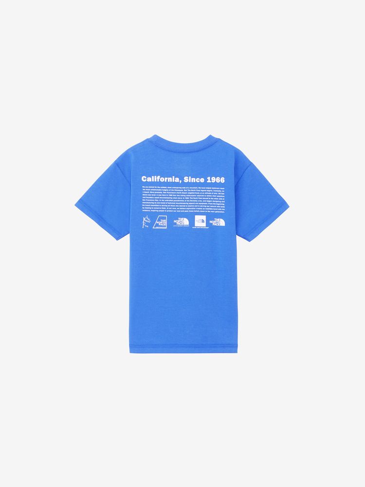 Japanese children's clothing TNF UV protection parent-child wear historical logo print top 130-160cm boys/girls summer TOPS 