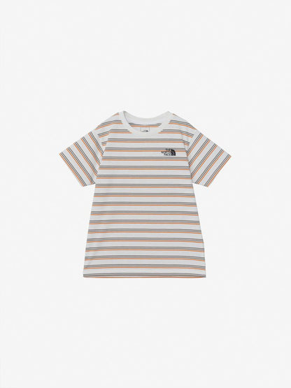 Japanese children's clothing TNF anti-UV sweat-wicking quick-drying striped top 130-160cm boys/girls summer TOPS 