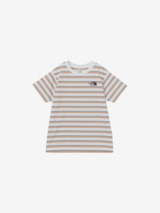 Japanese children's clothing TNF anti-UV sweat-wicking quick-drying striped top 130-160cm boys/girls summer TOPS 